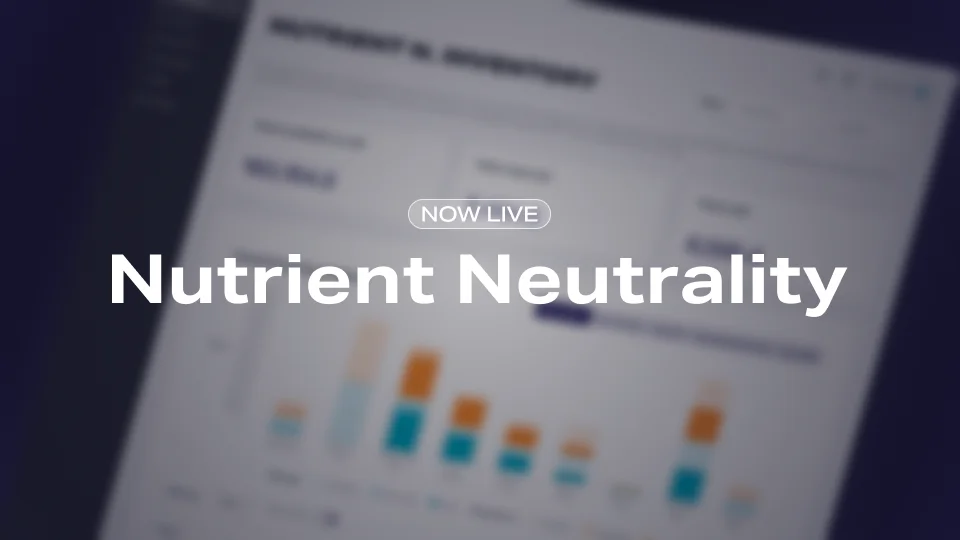 Nutrient Neutrality is now live on Kana Earth